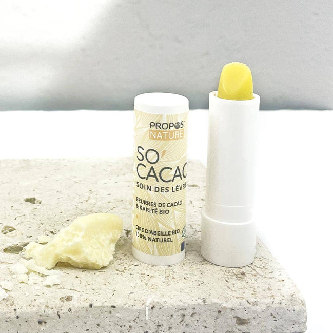 Bálsamo Labial So'Cacao Bio – Nutrição Intensa com Manteiga de Cacau e Karité