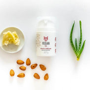 Creme Facial Nutritivo para Pele Seca com Amêndoas Doces, Karité e Cacau