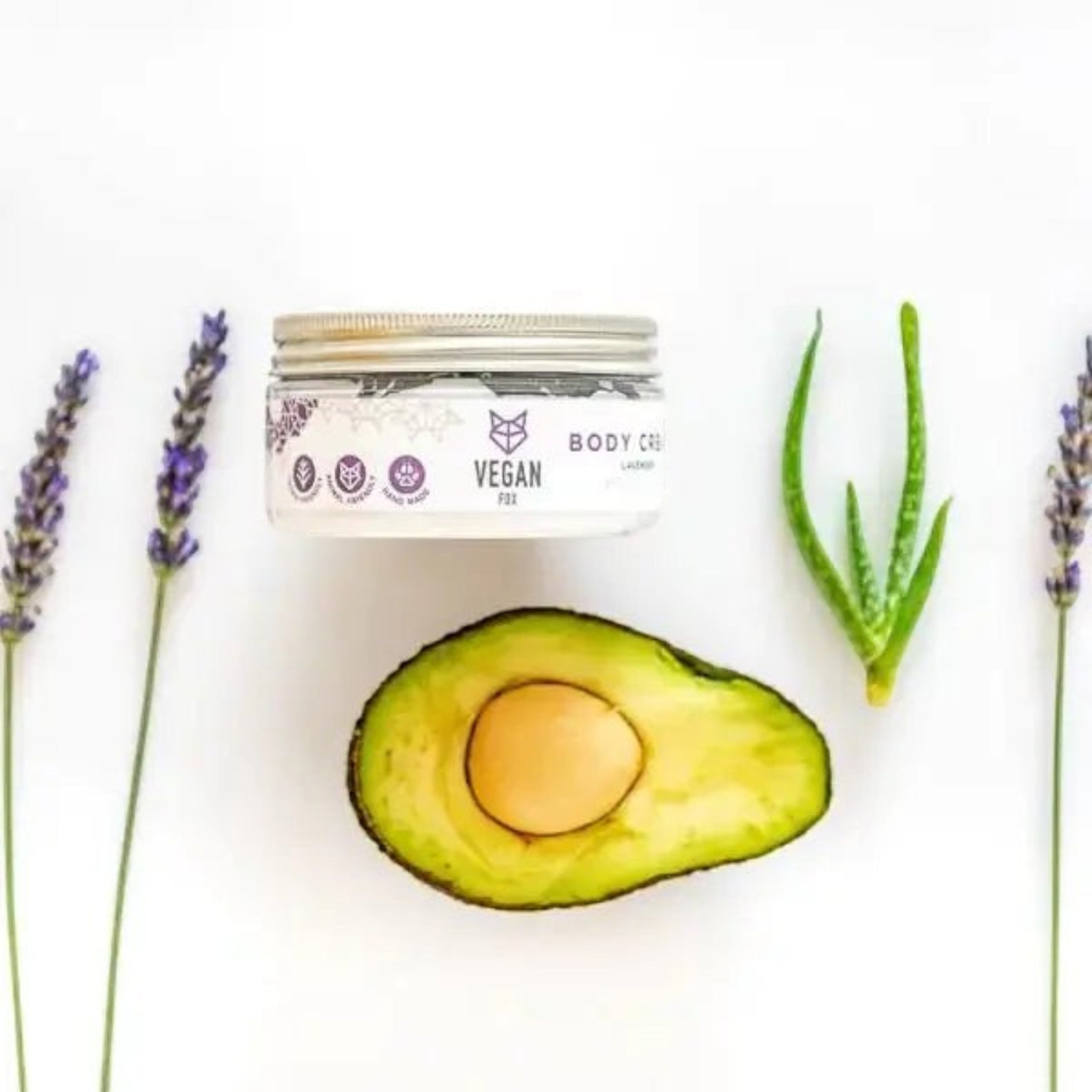 Creme corporal de lavanda — Vegan Fox