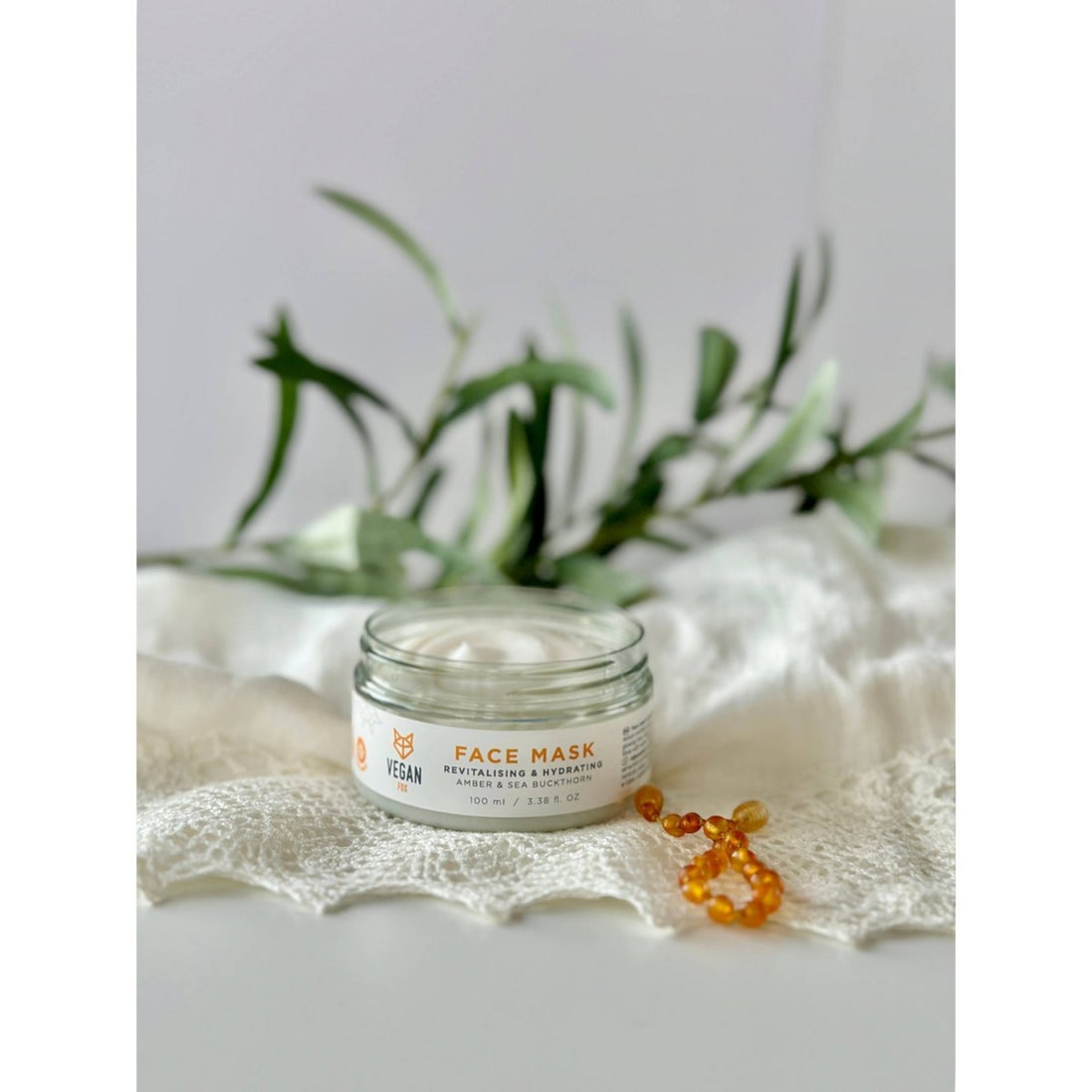 Máscara Facial Revitalizante com Espinheiro-Marítimo, Âmbar e Péptidos