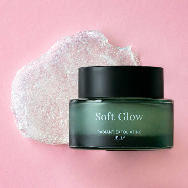 Embalagem do gel esfoliante iluminador Soft Glow