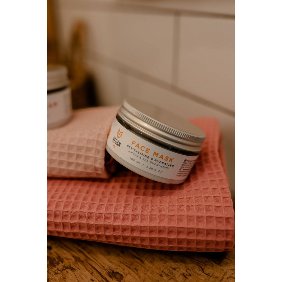 Máscara Facial Revitalizante com Espinheiro-Marítimo, Âmbar e Péptidos