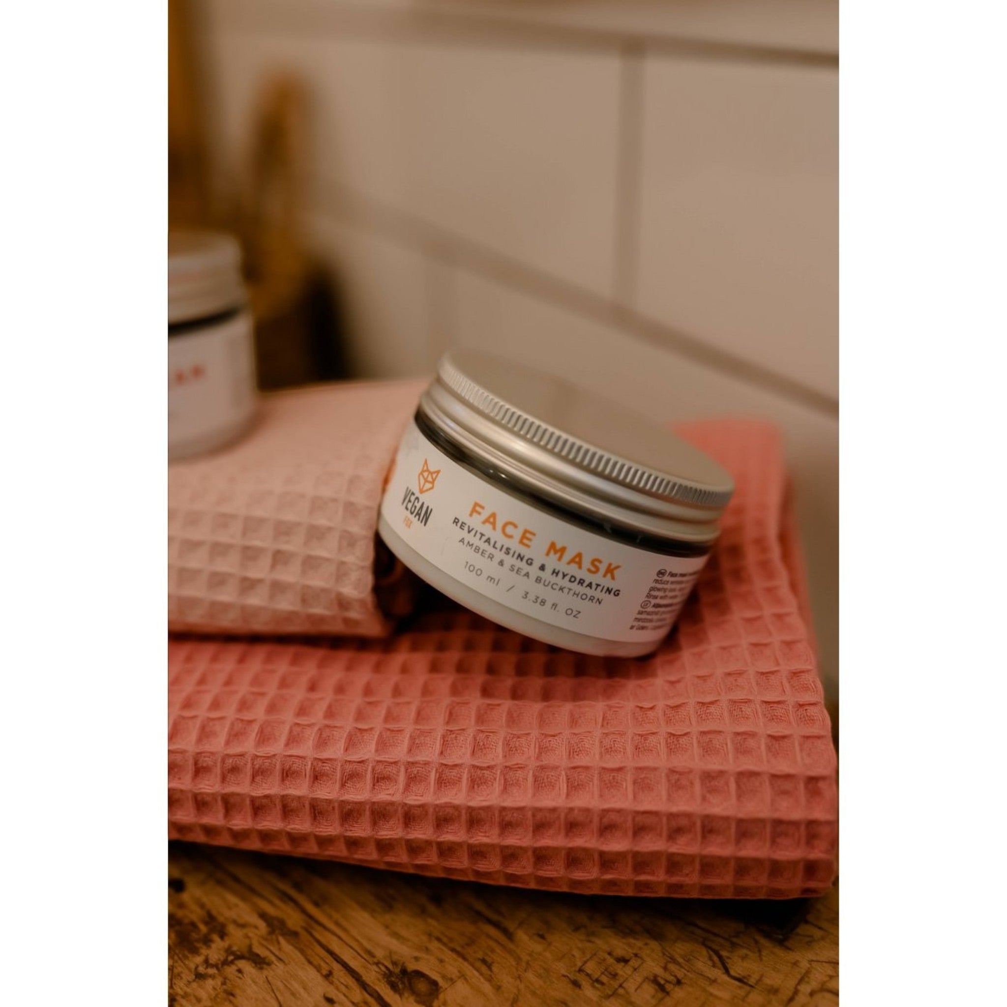 Máscara Facial Revitalizante com Espinheiro-Marítimo, Âmbar e Péptidos
