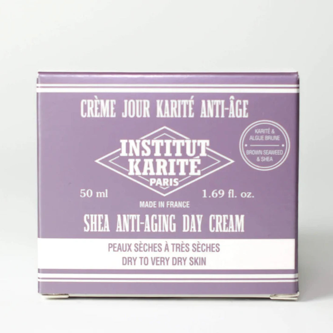 Creme de Dia Anti-Idade com Karité e Extrato de Algas