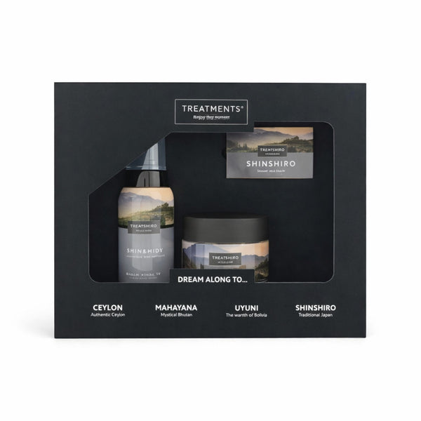 Giftbox Ritual de Banho e Esfoliação Shinshiro