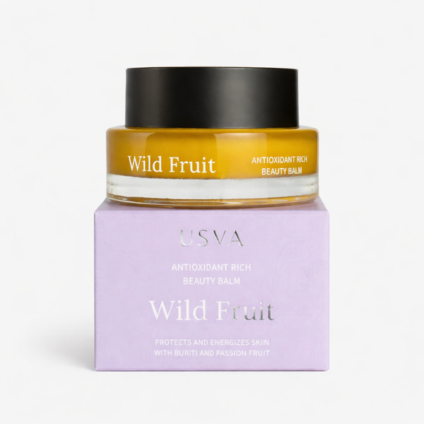 Embalagem do bálsamo de beleza antioxidante Wild Fruit
