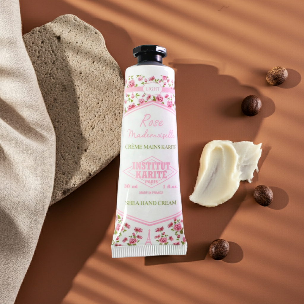 Creme de Mãos com Karité e Rosa