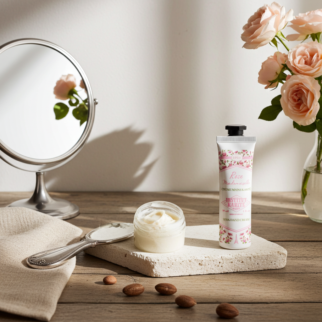 Creme de Mãos com Karité e Rosa