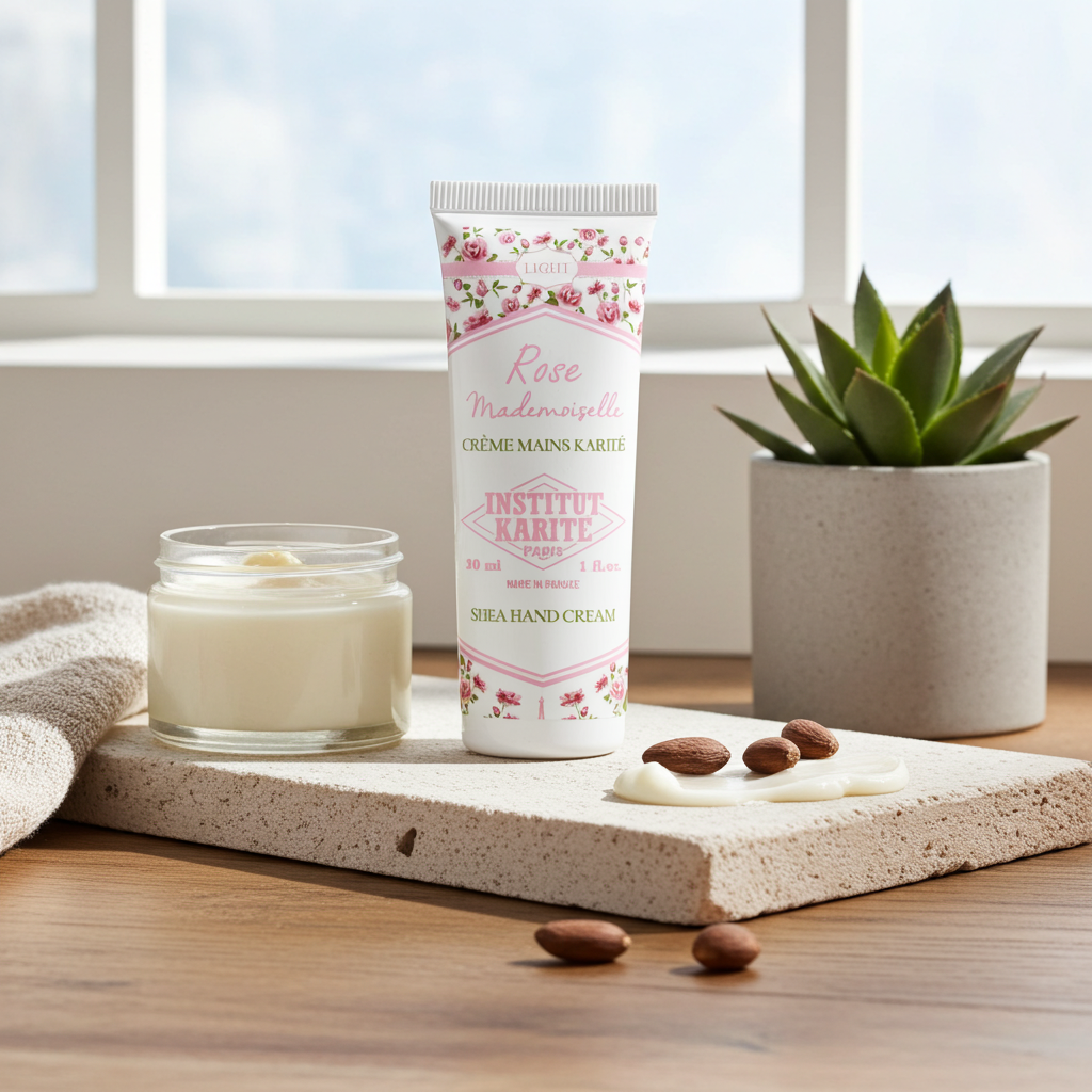 Creme de Mãos com Karité e Rosa