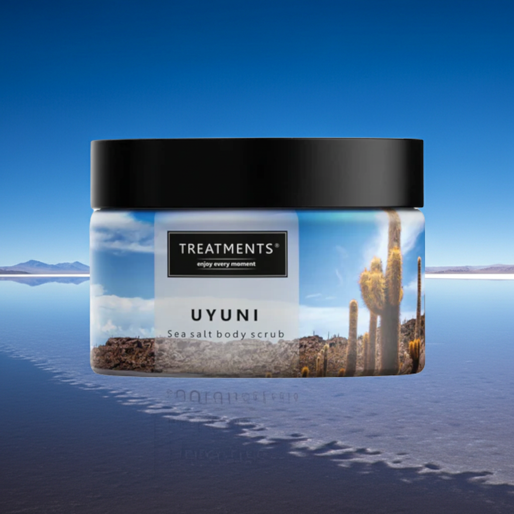 Esfoliante Corporal de Sal Marinho Uyuni