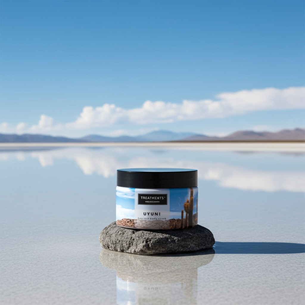 Esfoliante Corporal de Sal Marinho Uyuni