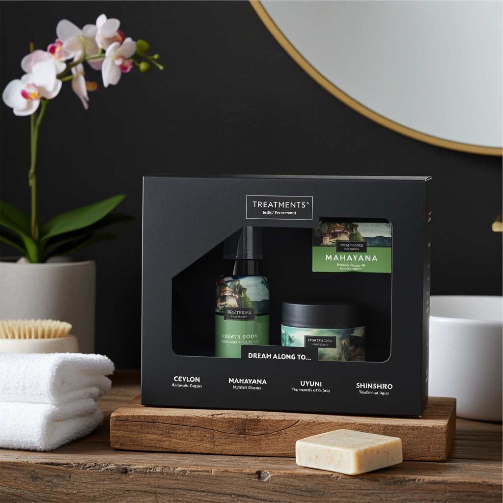Giftbox ritual de banho e esfoliação Mahayana — oferta