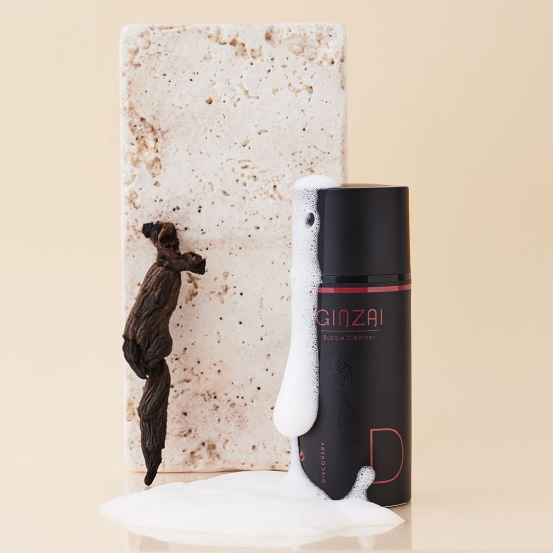 Espuma de Limpeza Facial com Ginseng