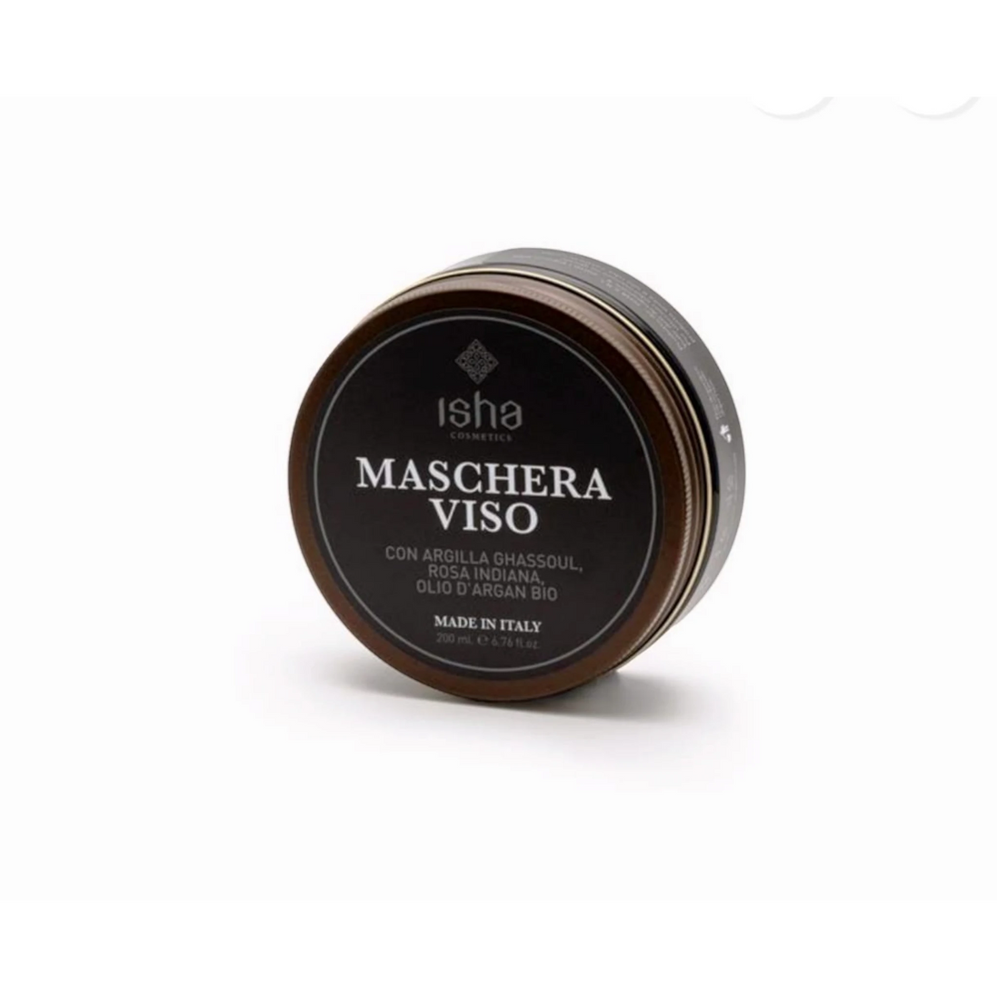 Máscara Facial com Ghassoul, Rosa Indiana e Óleo de Argão Biológico