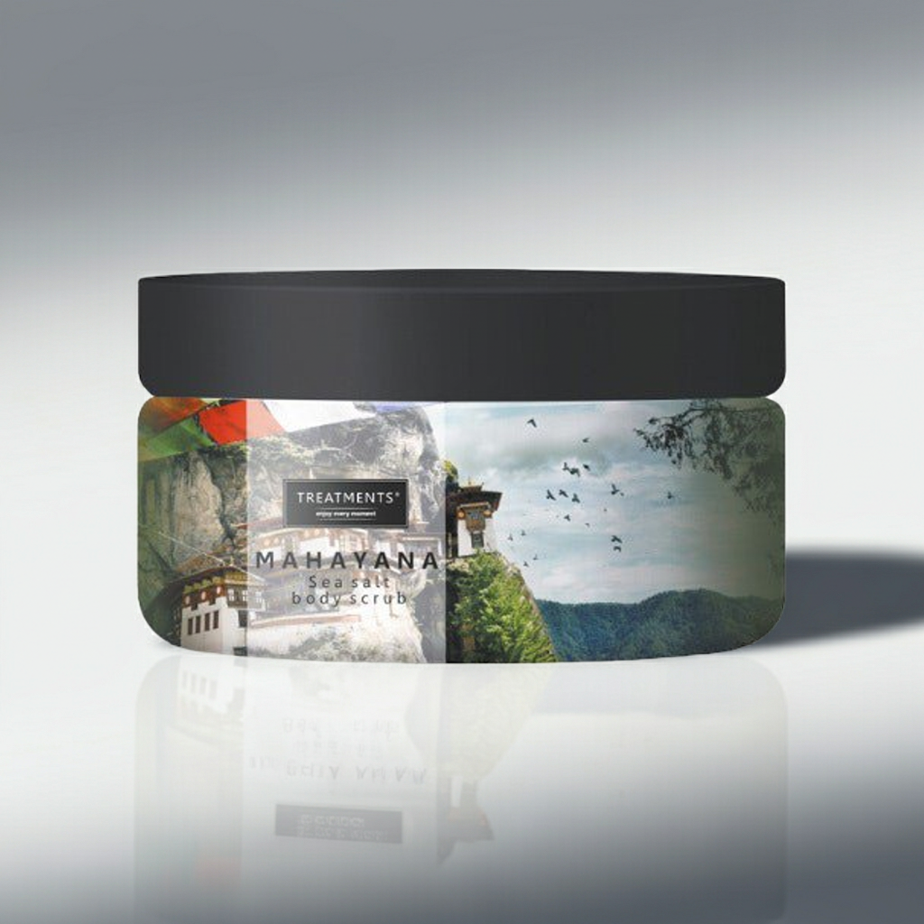 Esfoliante Corporal de Sal Marinho – Mahayana