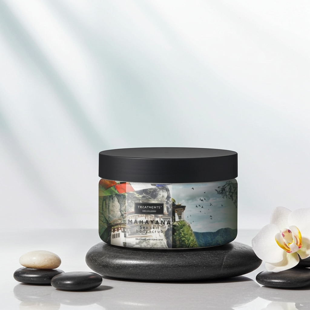 Esfoliante Corporal de Sal Marinho – Mahayana