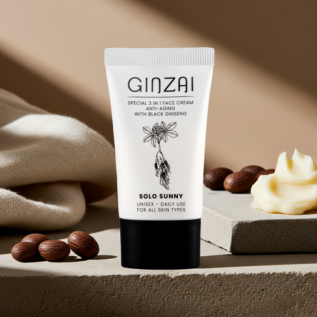 Creme de rosto 3 em 1 com SPF 50+ — GINZAI