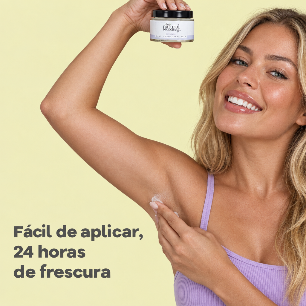 Aplicação e modo de uso — Desodorizante Bálsamo Active Limão e Gerânio