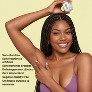 Benefícios complementares — Desodorizante Bálsamo Active Limão e Gerânio