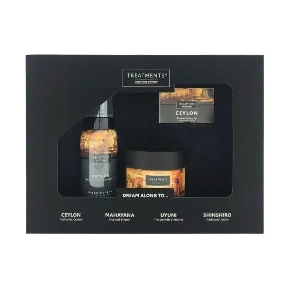 Giftbox Ritual de Banho e Esfoliação  Ceilão
