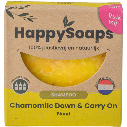 Champô Sólido com Aroma de Camomila para Cabelo Louro · HappySoaps · 70 g