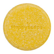Detalhe e escala — Champô Sólido com Aroma de Camomila para Cabelo Louro · HappySoaps · 70 g