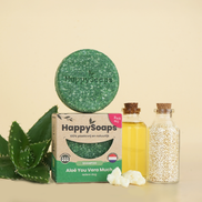Champô Sólido de Aloé Vera para Uso Diário — ambiente · HappySoaps