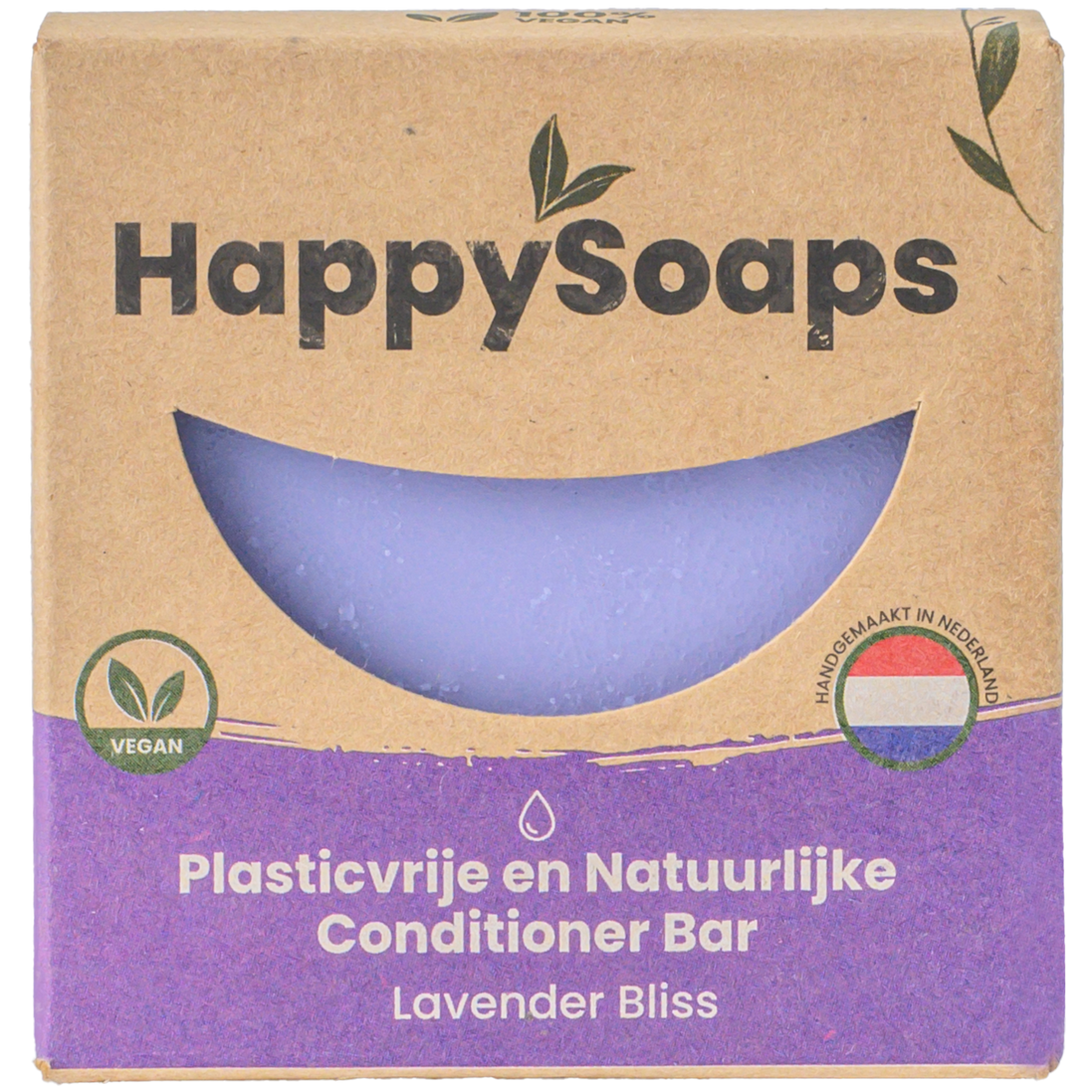 Condicionador Sólido de Lavanda com Manteiga de Karité · HappySoaps · 65 g
