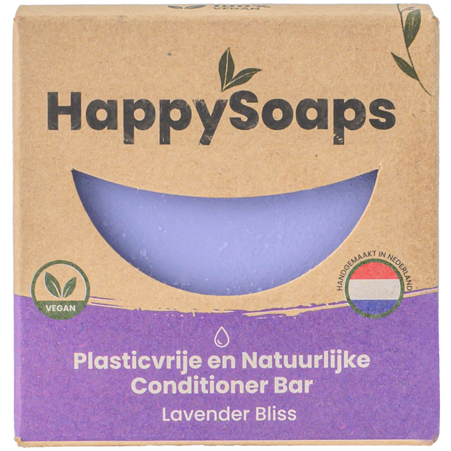 Condicionador Sólido de Lavanda com Manteiga de Karité · HappySoaps · 65 g
