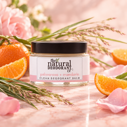 Contexto de utilização — Desodorizante Bálsamo Clean Palmarosa e Mandarina · The Natural Deodorant Co.
