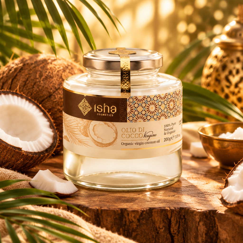 Contexto de utilização — Óleo de Coco Virgem Biológico · ISHA