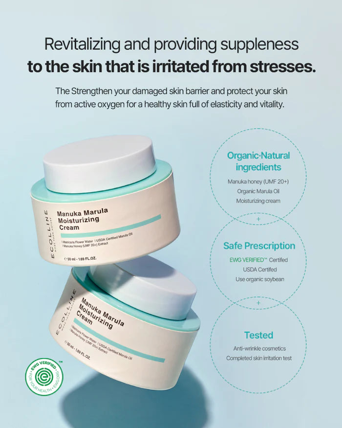 Creme Hidratante de Manuka e Marula