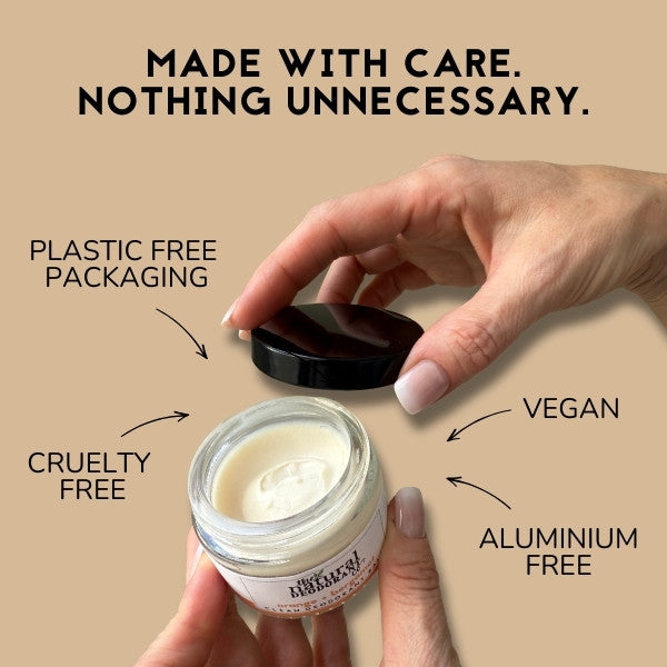 Desodorizante vegan cruelty-free sem alumínio e sem plástico