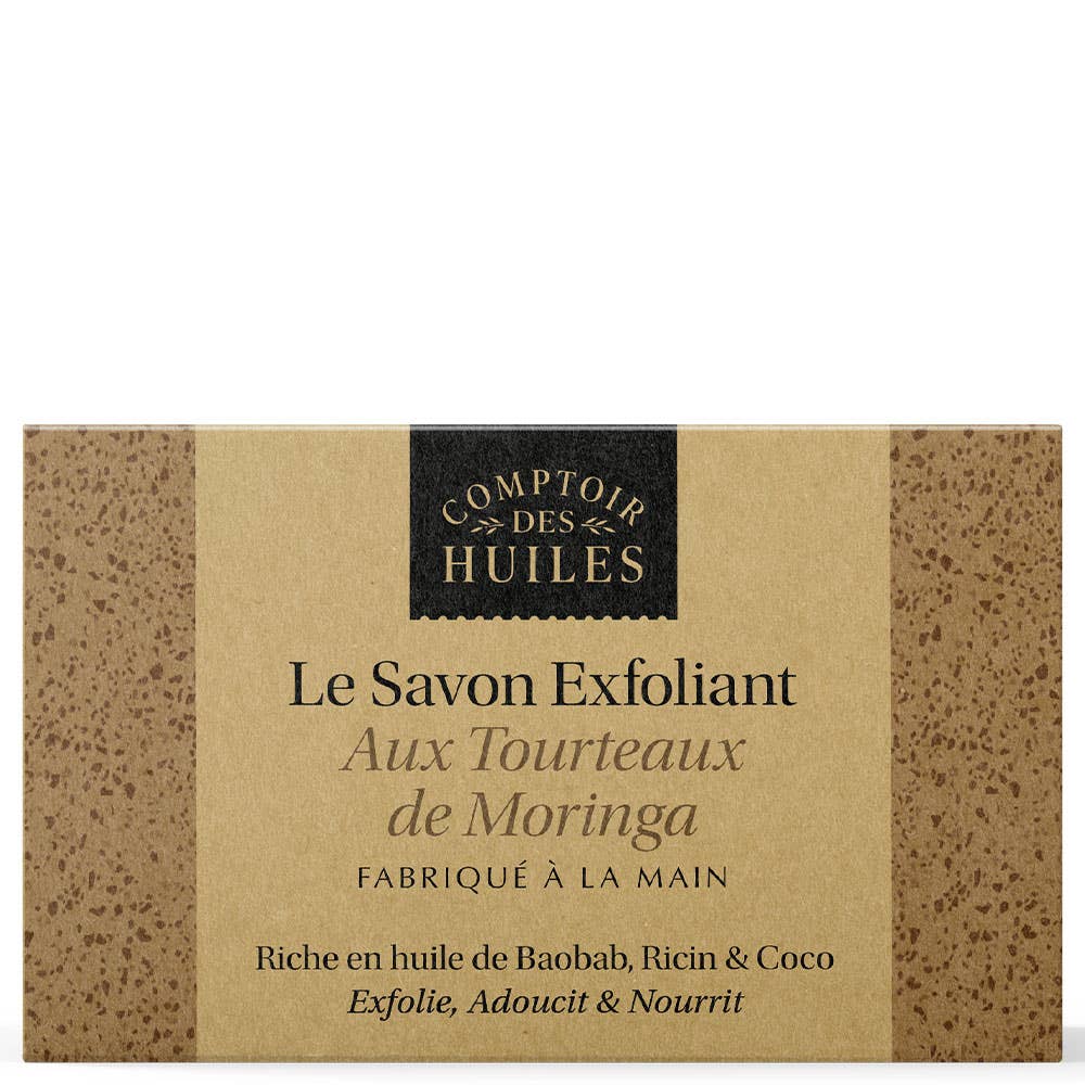 Sabonete Orgânico Processo Frio - Esfoliante com Partículas de Moringa