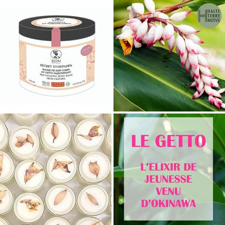 Baume de soin corps au Getto rajeunissant