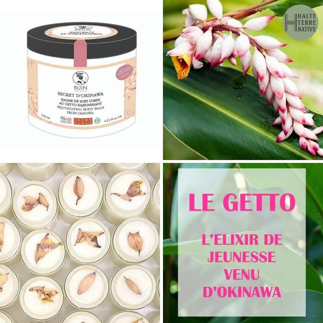 Bálsamo Corporal Nutritivo com Getto Secret d’Okinawa