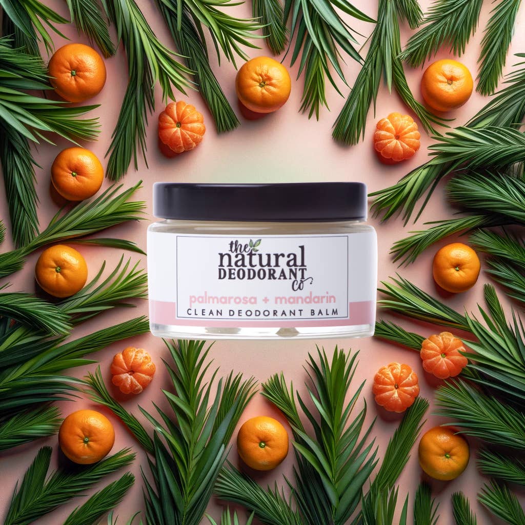 Desodorizante Bálsamo Clean Palmarosa e Mandarina — Proteção 24h
