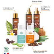Protetor Solar SPF50 com Karanja e Algas Ativadoras de Bronzeado — 100% Natural, Sem Traços Brancos