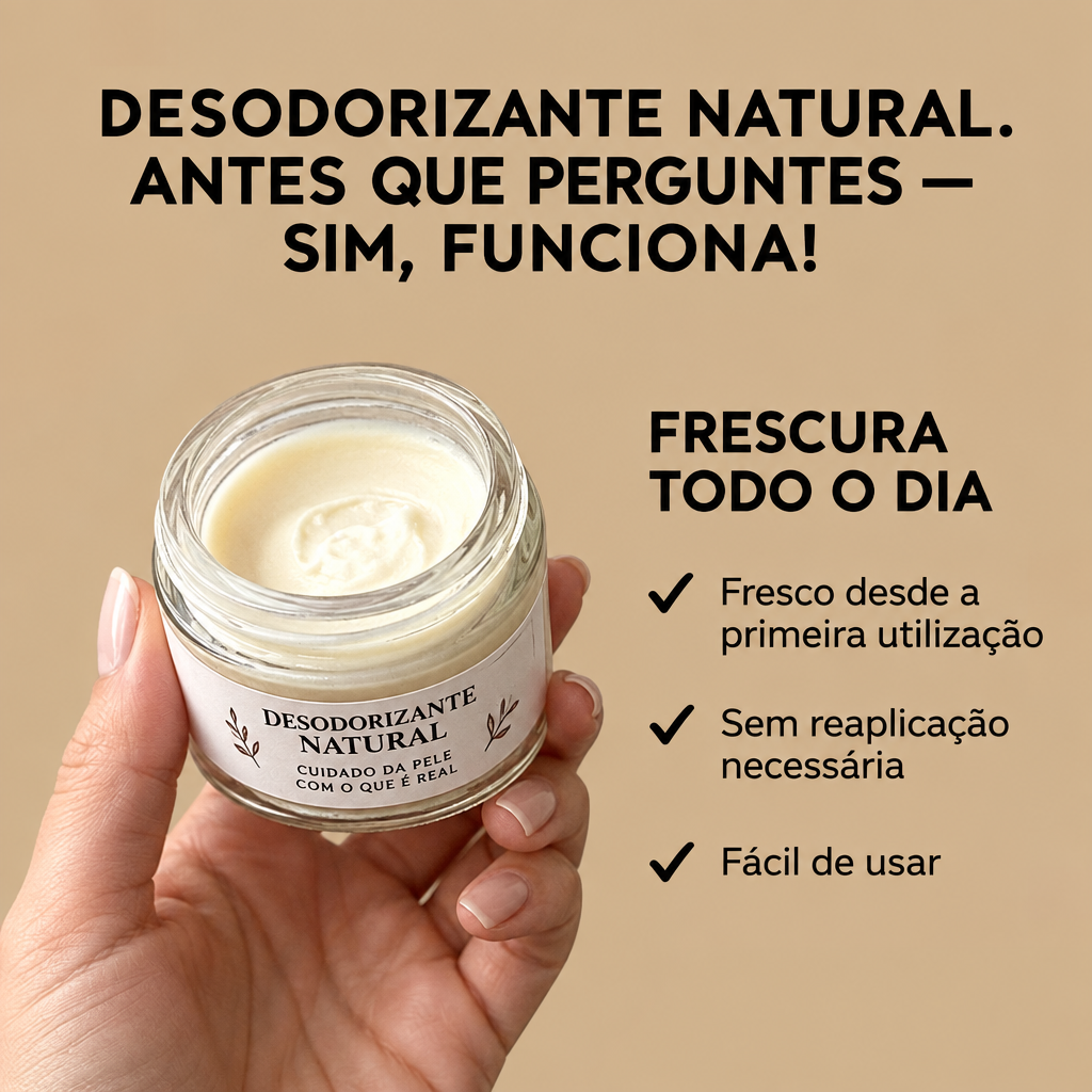 Informação complementar 1 — Desodorizante Bálsamo Clean Citrinos e Pimenta-Preta 55 g