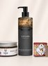 Kit Ritual de Duche com sabonete de café e cardamomo, esfoliante corporal de café e óleo de duche Ceilão — Nõma SkinCare