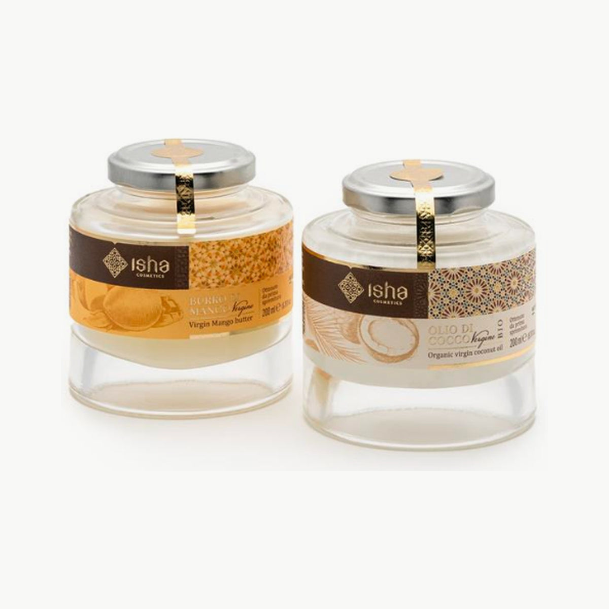 Manteiga de Manga e Óleo de Coco Virgem Biológicos · ISHA · 200 ml