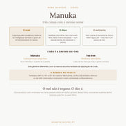 Manuka — mel, óleo e extracto são coisas diferentes, e a evidência é do mel