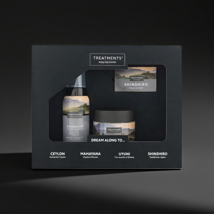 Giftbox Ritual de Banho e Esfoliação Shinshiro