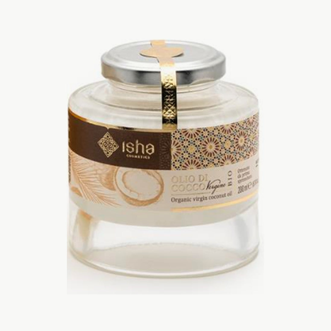 Óleo de Coco Virgem Biológico · ISHA · 200 ml