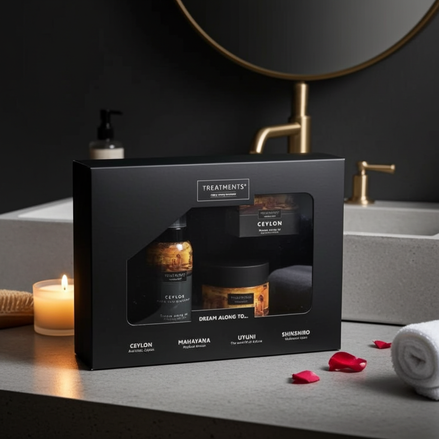 Giftbox Ritual de Banho e Esfoliação  Ceilão