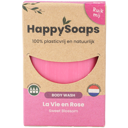 Sabonete Corporal com Aroma de Rosa e Óleo de Gerânio · HappySoaps · 100 g