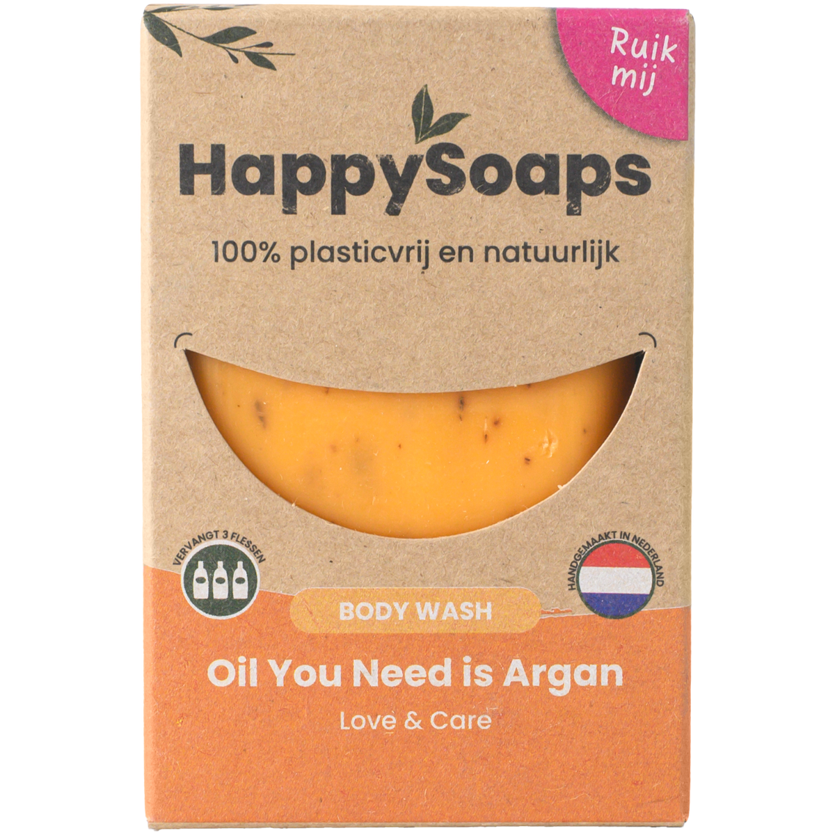 Sabonete Corporal com Óleo de Argão e Alecrim · HappySoaps · 100 g