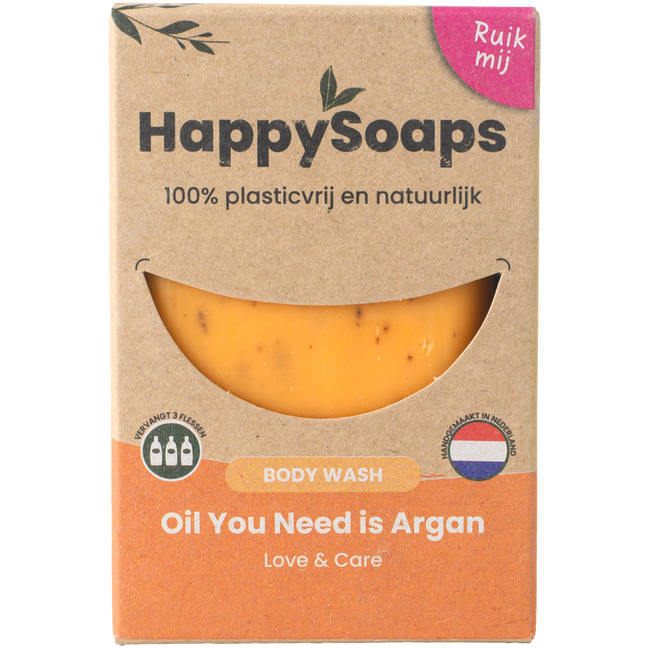 Sabonete Corporal com Óleo de Argão e Alecrim · HappySoaps · 100 g
