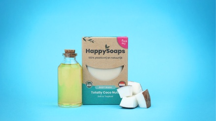 Contexto de utilização — Sabonete Corporal de Coco com Aroma de Lima · HappySoaps
