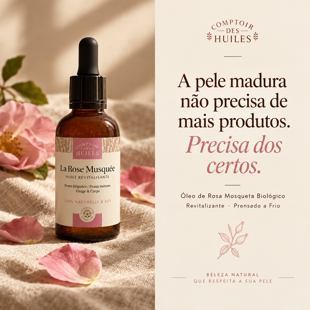 Informação complementar — Óleo de Rosa Mosqueta Biológico · COMPTOIR DES HUILES